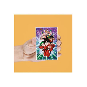 Conjunto de ímanes lenticulares Dragon Ball