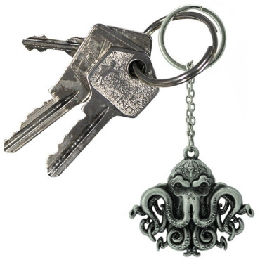 Porta-chaves de metal Cthulhu Lovecraft