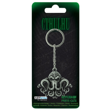 Porta-chaves de metal Cthulhu Lovecraft