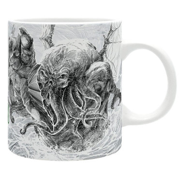 Caneca de paisagem Cthulhu Lovecraft