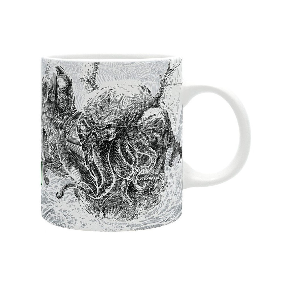 Caneca de paisagem Cthulhu Lovecraft