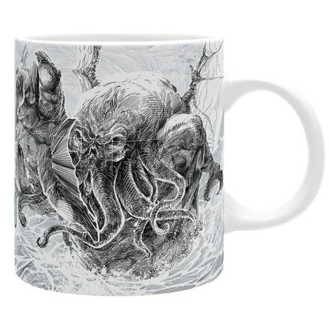 Caneca de paisagem Cthulhu Lovecraft