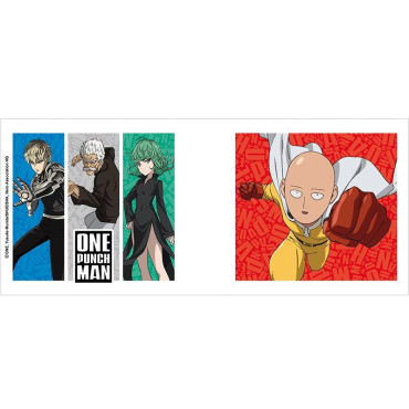 Caneca One Punch Man Saitama & S Class Heroes 320 ml