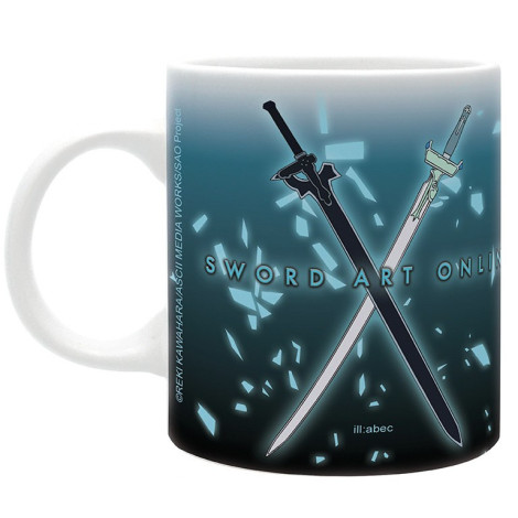 Caneca de Sword Art Online Asuna e Kirito