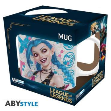 League of Legends Caneca Vi vs Jinx