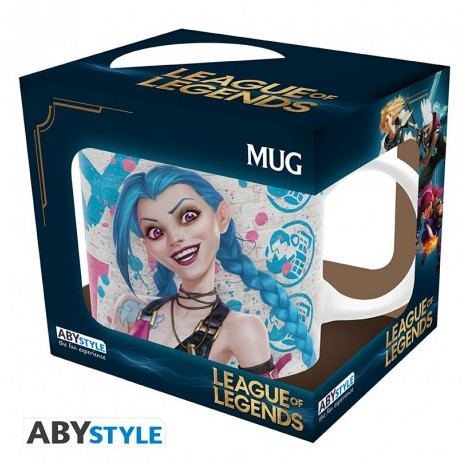 League of Legends Caneca Vi vs Jinx