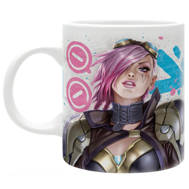 League of Legends Caneca Vi vs Jinx