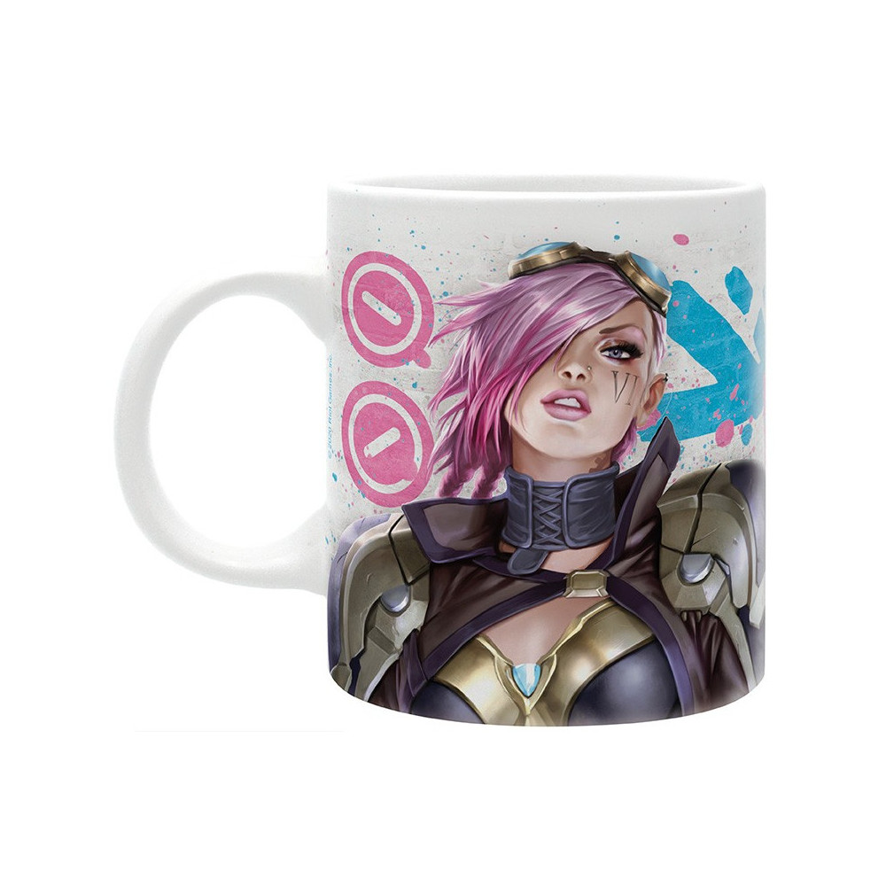 League of Legends Caneca Vi vs Jinx