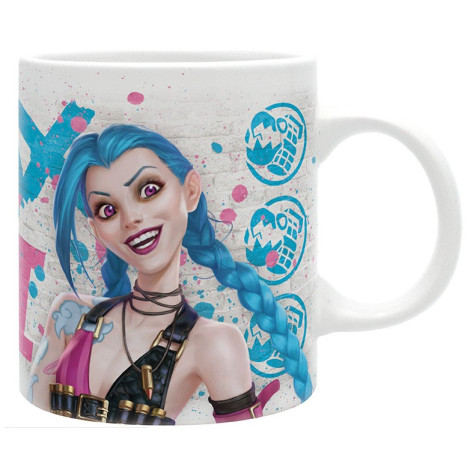 League of Legends Caneca Vi vs Jinx