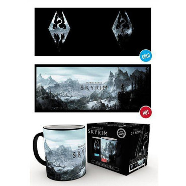 Caneca térmica Skyrim Dragon Symbol