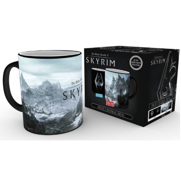 Caneca térmica Skyrim Dragon Symbol