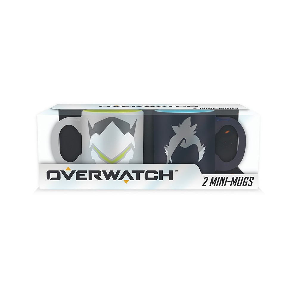 Conjunto de 2 mini canecas Overwatch