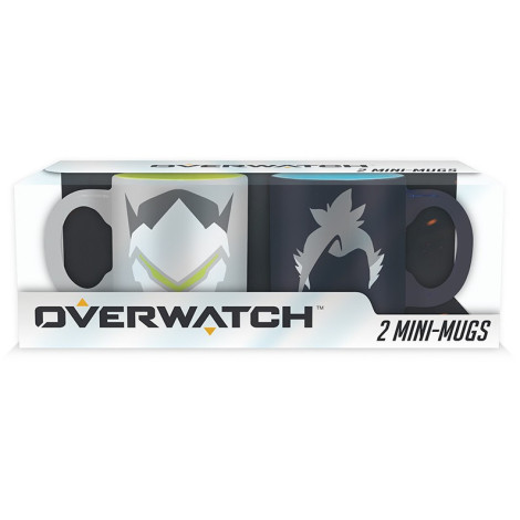 Conjunto de 2 mini canecas Overwatch