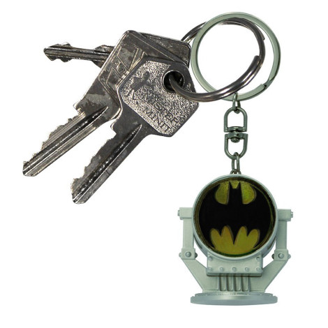 Chaveiro Batman 3D Bat Signal com luz