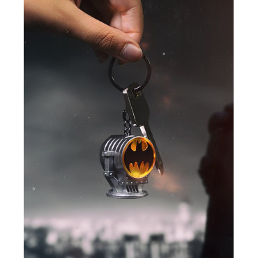 Chaveiro Batman 3D Bat Signal com luz