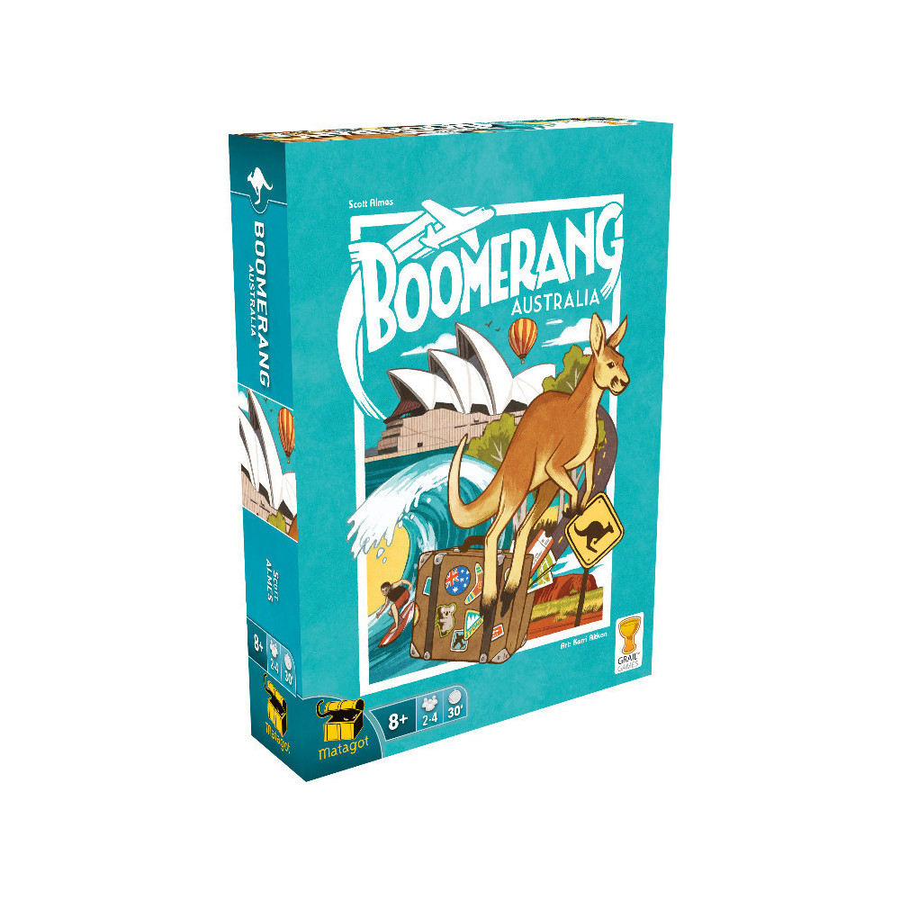 Jogo de Tabuleiro Boomerang Austrália