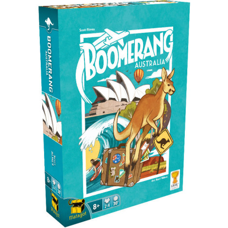 Jogo de Tabuleiro Boomerang Austrália