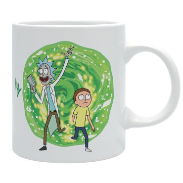 Caneca de Portal Rick e Morty