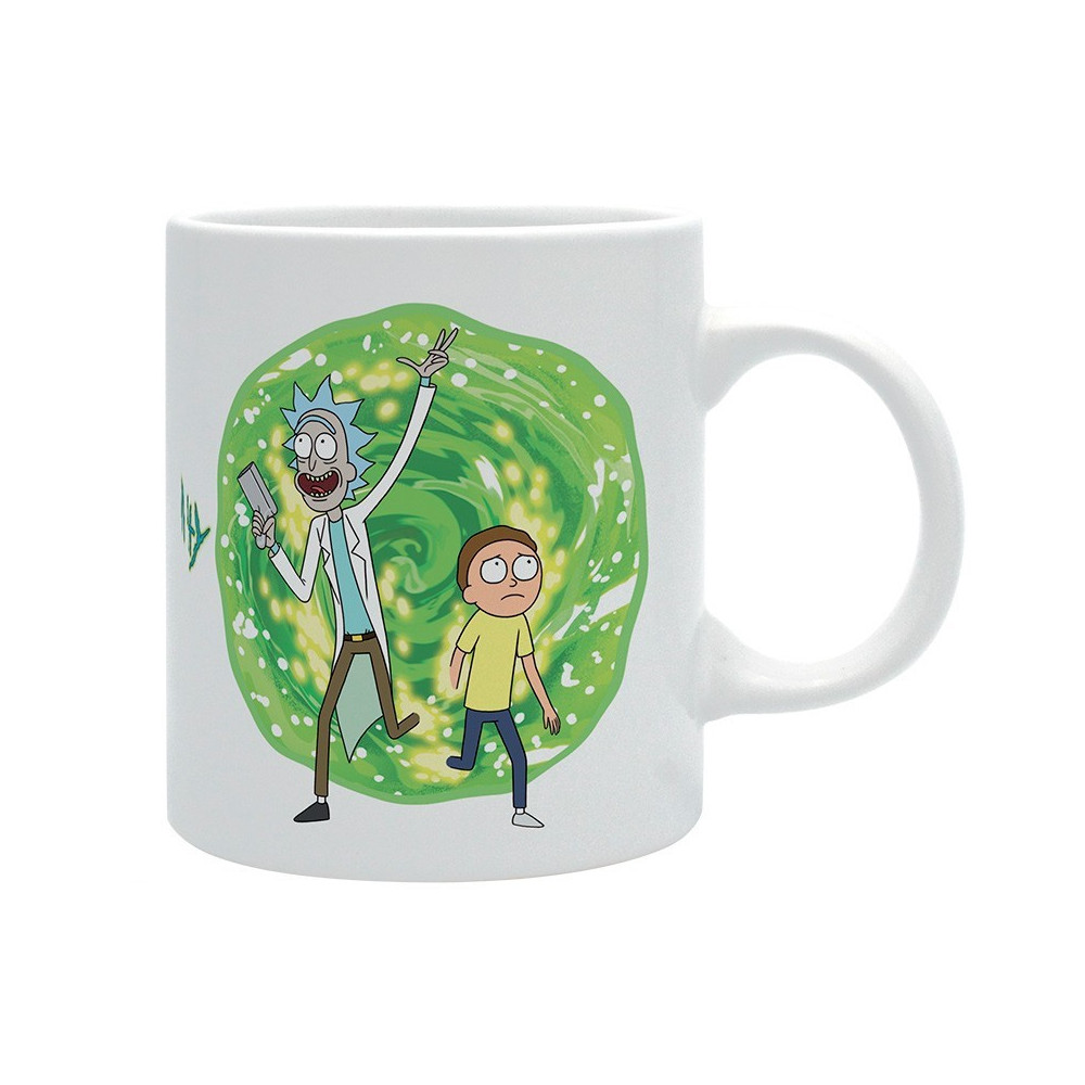 Caneca de Portal Rick e Morty