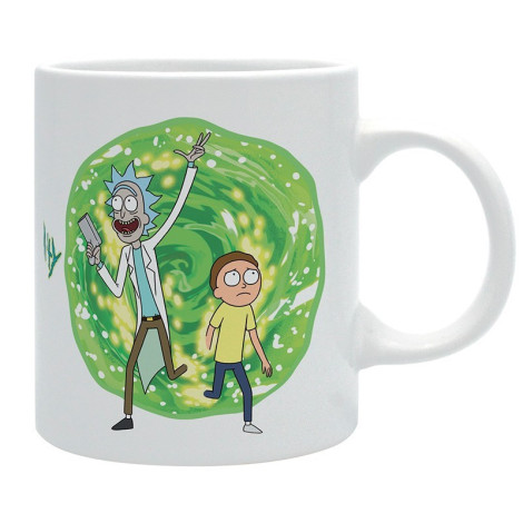 Caneca de Portal Rick e Morty