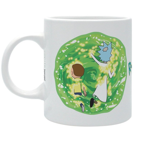 Caneca de Portal Rick e Morty