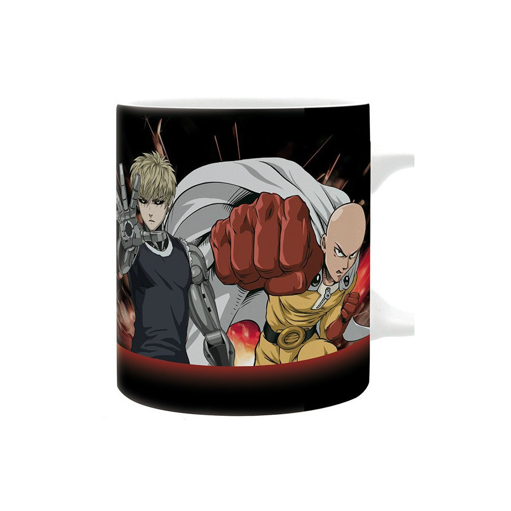 Caneca One Punch Saitama & Genos