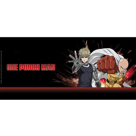 Caneca One Punch Saitama & Genos