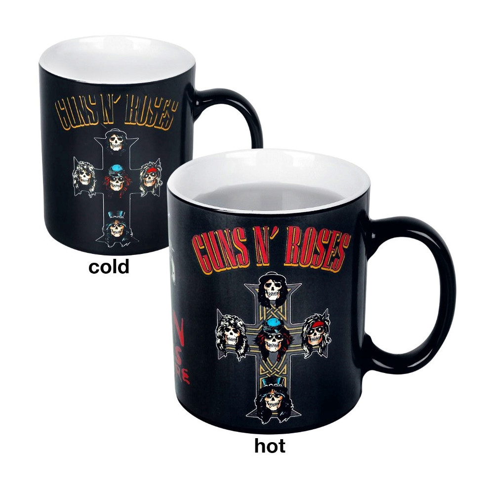 Caneca térmica com logótipo do Guns N' Roses