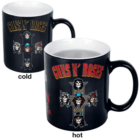 Caneca térmica com logótipo do Guns N' Roses