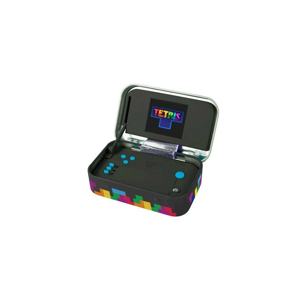 Retrogaming Mini Consola Tetris numa lata