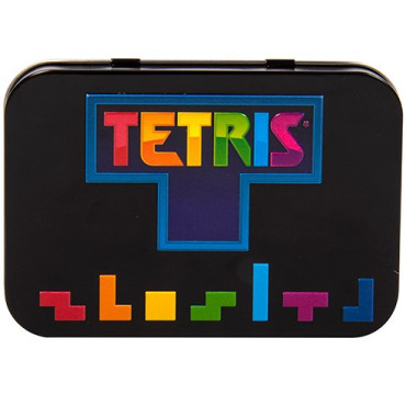 Retrogaming Mini Consola Tetris numa lata