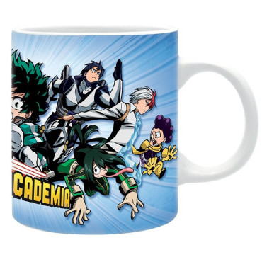 Caneca dos heróis da My Hero Academy