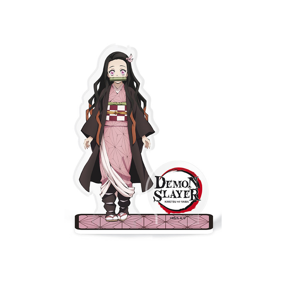 Figura 2D em acrílico Nezuko Kamado Demon Slayer