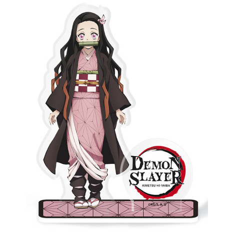 Figura 2D em acrílico Nezuko Kamado Demon Slayer