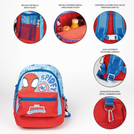 MOCHILA DE TREKKING PARA CRIANÇAS SPIDEY