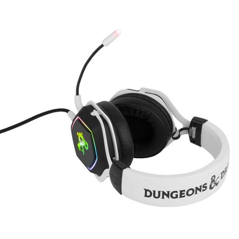 Auricular para jogos Dungeons & Dragons Rainbow