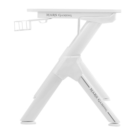 Desk Mars Gaming MGD140 Tapete de secretária total branco