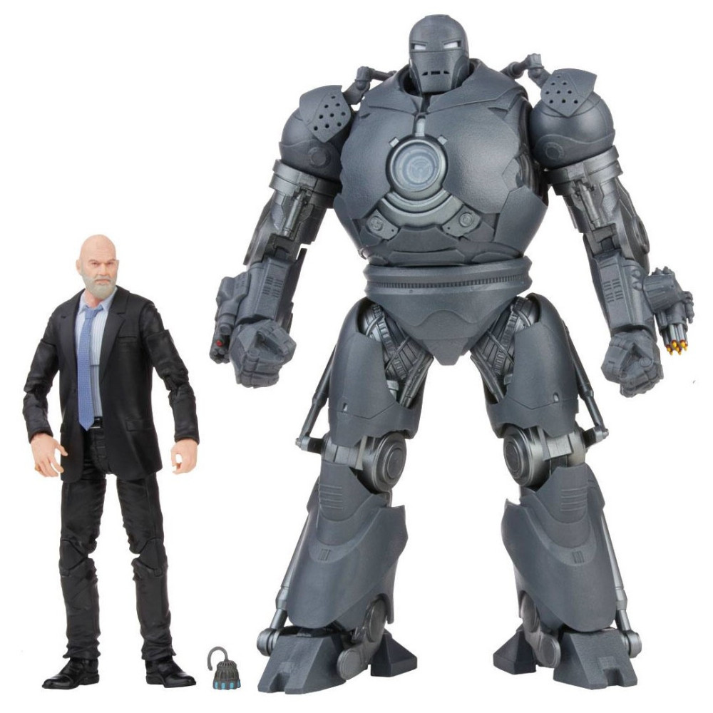 Obadiah Stane e figuras do Iron Monger Marvel