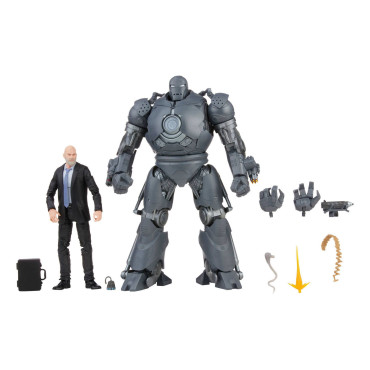 Obadiah Stane e figuras do Iron Monger Marvel