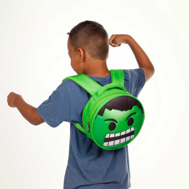 Mochila de criança Hulk Verde