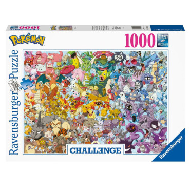 Puzzle Pokémon Challenge 1000 peças