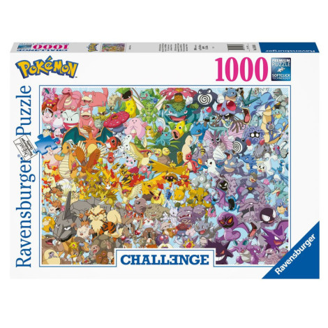 Puzzle Pokémon Challenge 1000 peças