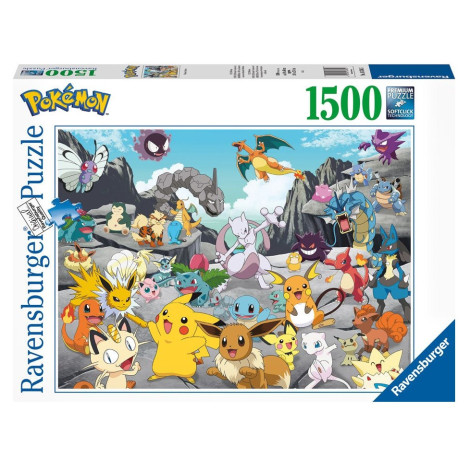 Puzzle Pokémon Classics 1500 peças