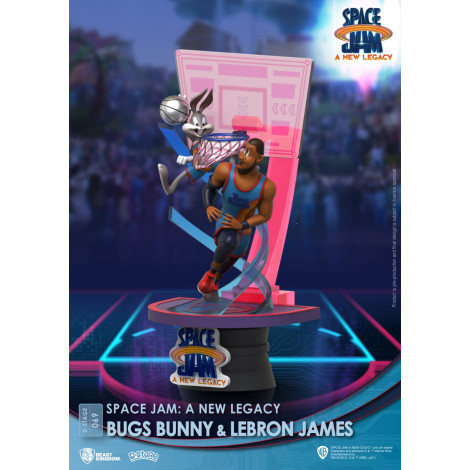 Dstage SpaceJam Figure Bugs Bunny e Lebron James