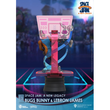 Dstage SpaceJam Figure Bugs Bunny e Lebron James