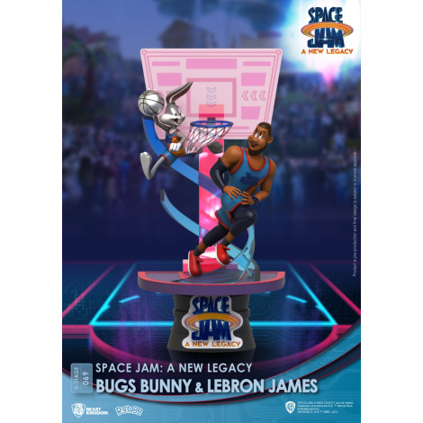 Dstage SpaceJam Figure Bugs Bunny e Lebron James