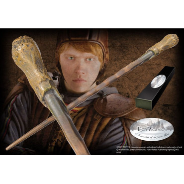 Réplica da varinha de Ron Weasley Harry Potter Noble Collection