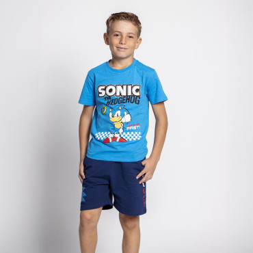 Conjunto de 2 peças Sonic para criança