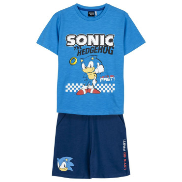 Conjunto de 2 peças Sonic para criança