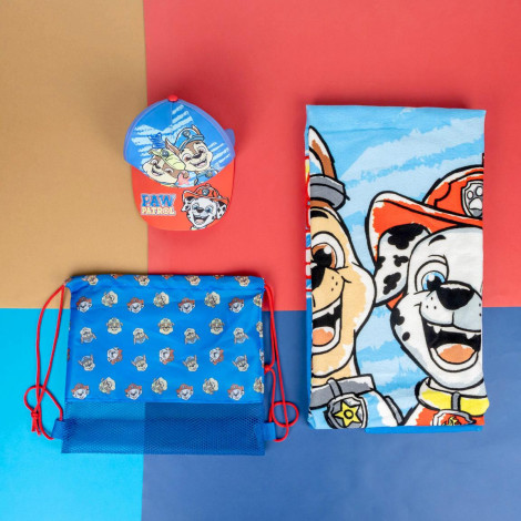 TOALLA SET SAQUITO PAW PATROL